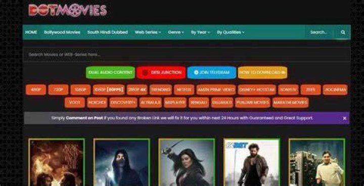 DotMovies: Your Ultimate Destination for Movie Streaming
